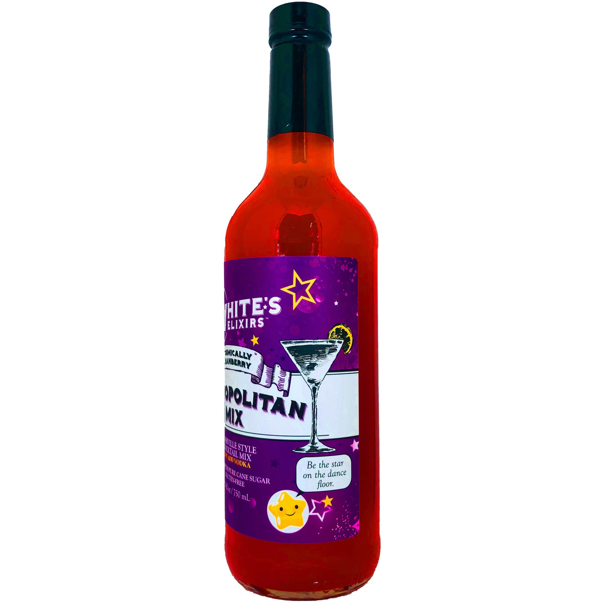White's Elixirs Cosmopolitan Cocktail Mix 750 mL Single Bottle