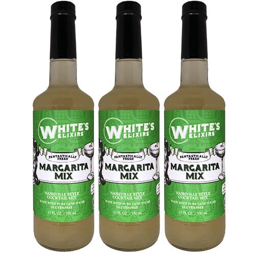 White's Elixirs Fresh Margarita Cocktail Mix 750 mL Triple Pack Beverages White's Elixirs 