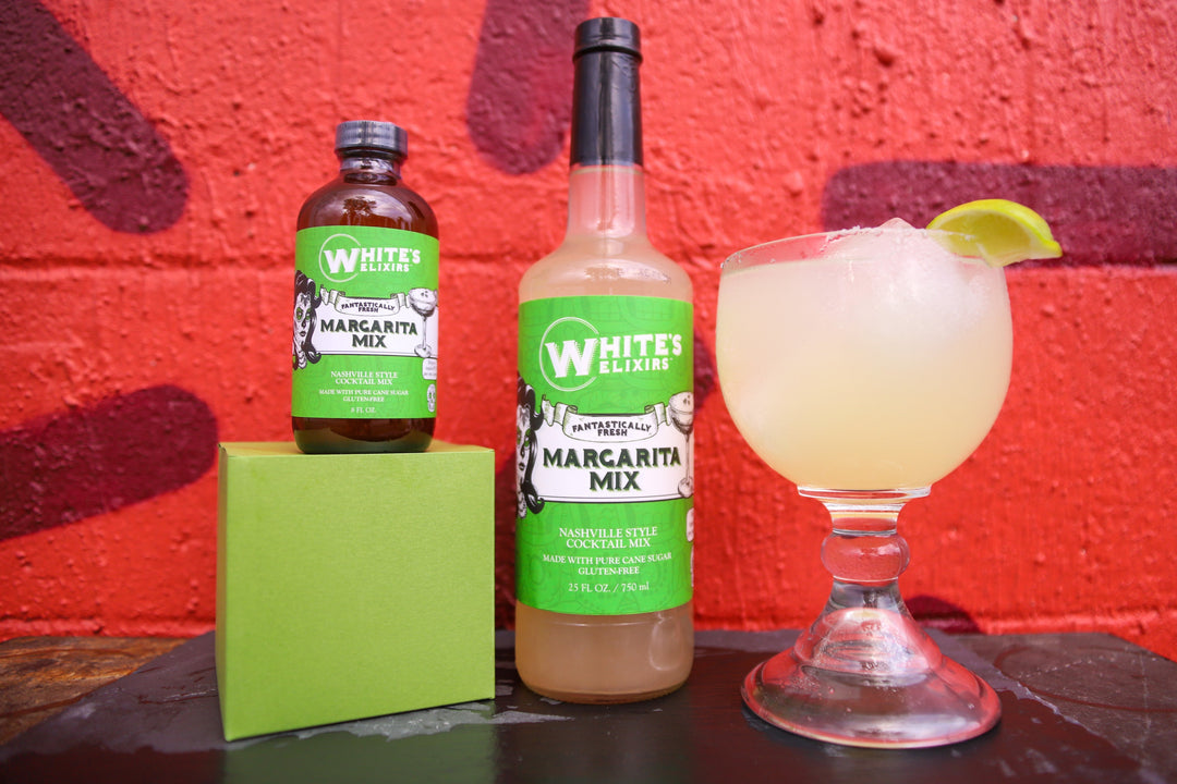 Virgin margarita made with White's Fresh Margarita Mix