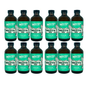 12 Bottle Pack White's Elixirs Mojito Cocktail Mix 8oz Beverages White's Elixirs 
