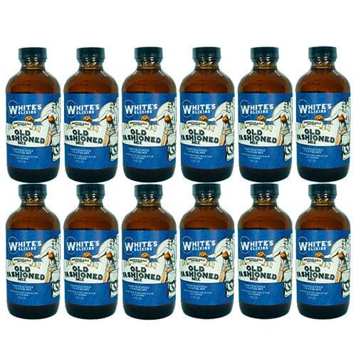 12 Bottle Pack White's Elixirs Old Fashioned Cocktail Mix 8oz Beverages White's Elixirs 