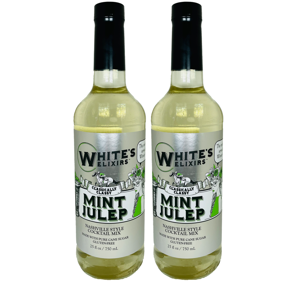 White's Elixirs Mint Julep Cocktail Mix 750 mL Double Pack