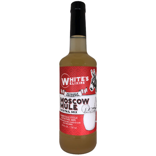 White's Elixirs Moscow Mule Craft Cocktail Mix 750ML