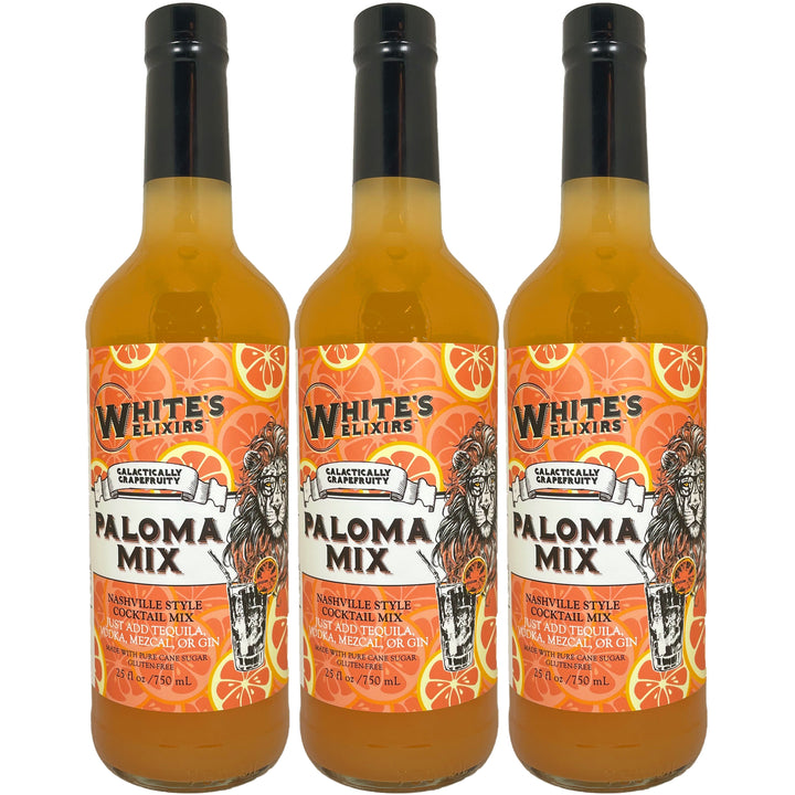 White's Elixirs Paloma Cocktail Mix 750 mL Triple Pack
