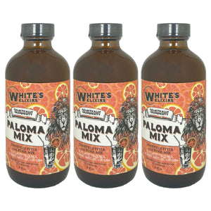 White's Elixirs Paloma Cocktail Mix 8 oz Triple Pack