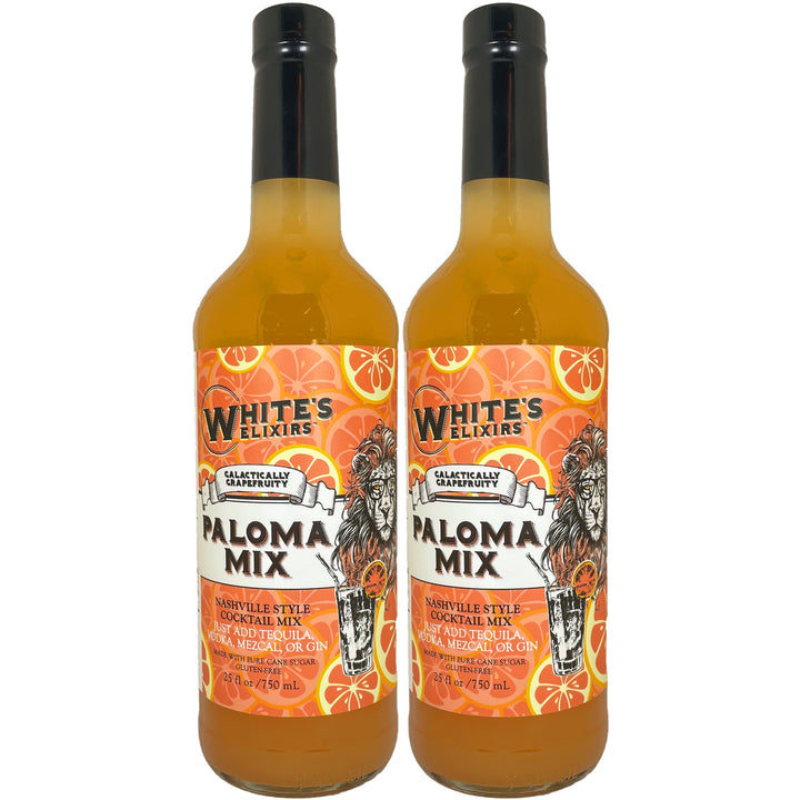White's Elixirs Paloma Cocktail Mix 750 mL Two Bottle