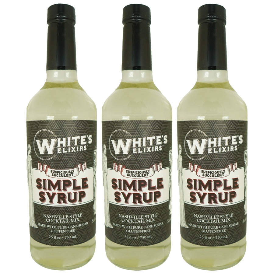 alcohol for succulents White's Elixirs Simple Syrup Cocktail Mix