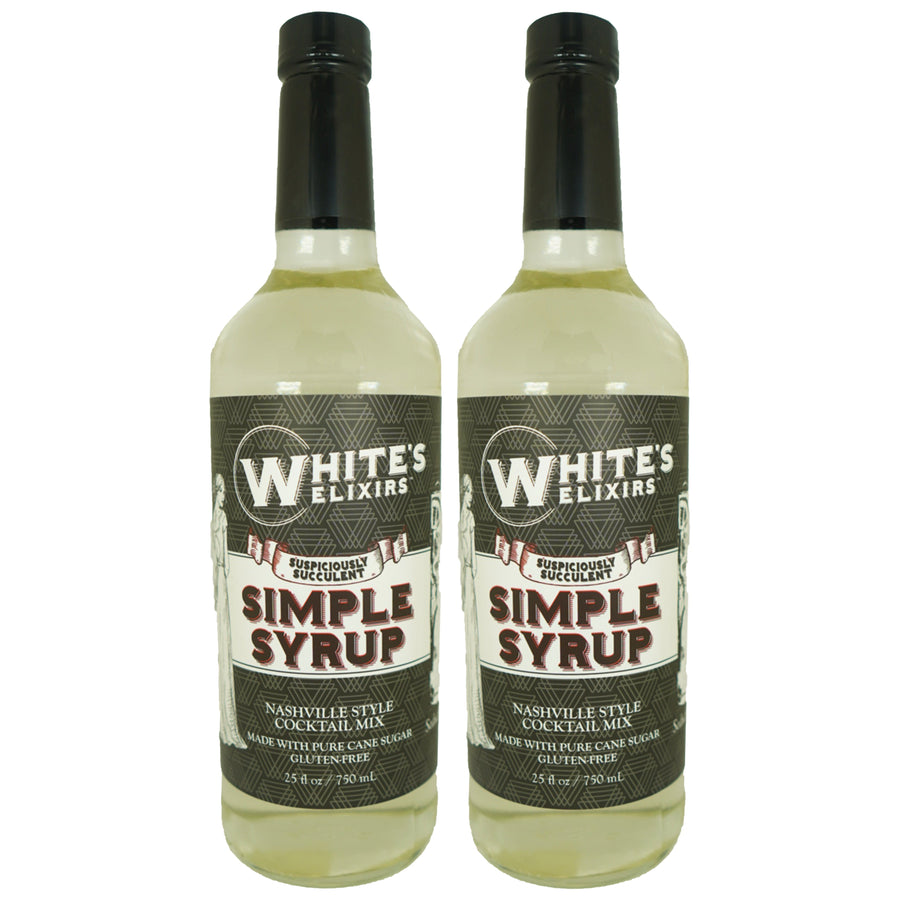 White's Elixirs Simple Syrup Double Pack