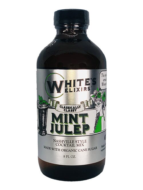 Three Bottle Pack White's Elixirs Mint Julep Cocktail Mix 8oz Beverages White's Elixirs 
