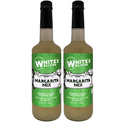 White's Elixirs Fresh Margarita Cocktail Mix 750 mL Double Pack Beverages White's Elixirs 