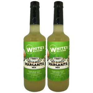 White's Elixirs Spicy Margarita Cocktail Mix 750 mL Double Pack Beverages White's Elixirs 