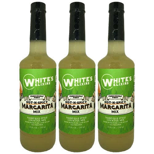 White's Elixirs Spicy Margarita Cocktail Mix 750 mL Triple Pack Beverages White's Elixirs 
